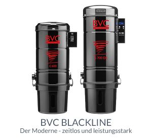 Zentralstaubsauger BVC Blackline - zeitlos und leistungsstark