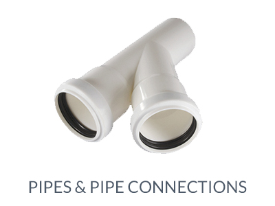 pipes and connections for central vacuum cleaners