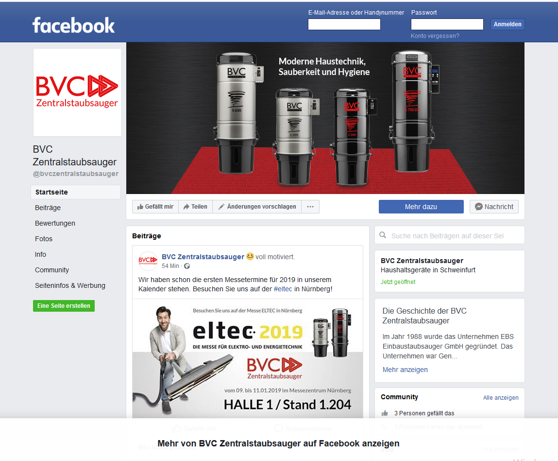 Find BVC on Facebook! 5