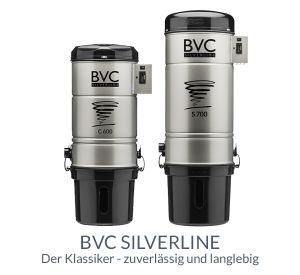 BVC Zentralstaubsauger Silverline